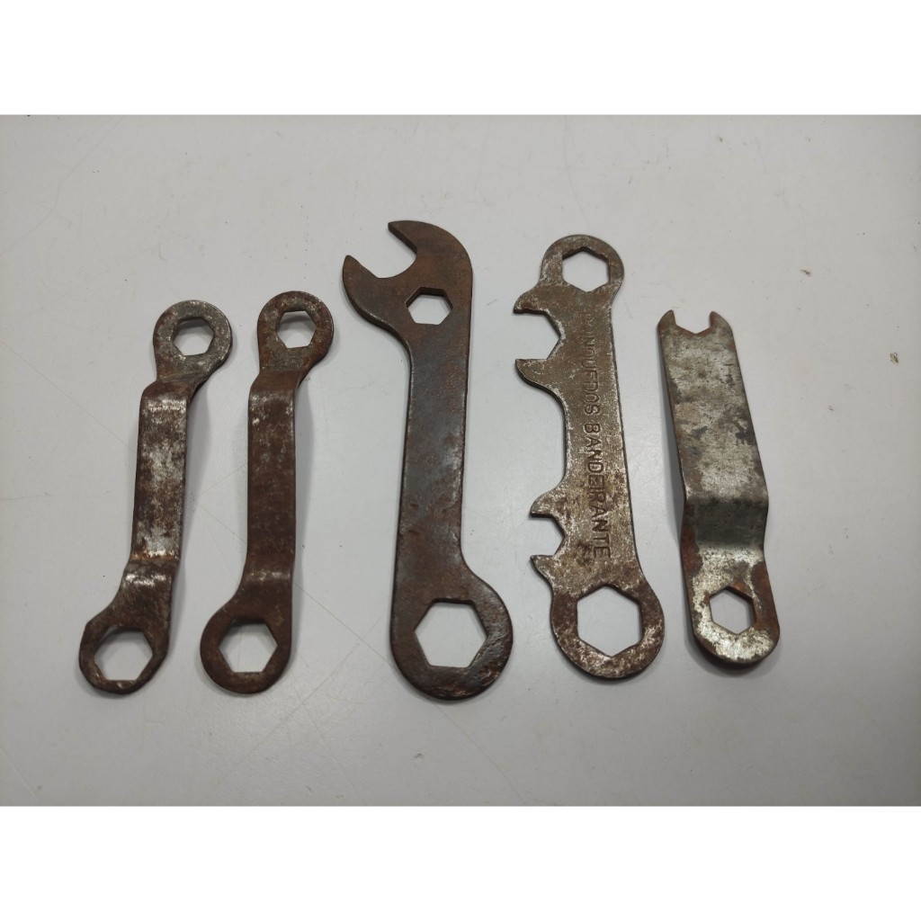 4 Chaves Boca Bicicleta Antiga Decor Caloi Bandeirantes 6bl (Usado) ok