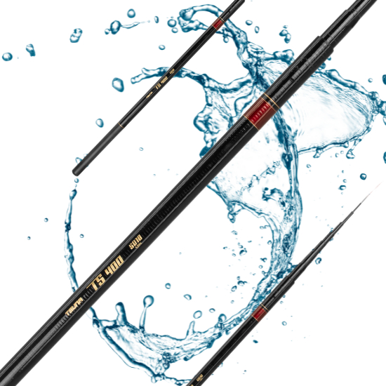 Vara De Pesca Telescópica Fibra De Vidro Carbono Leve Todos Tamanhos