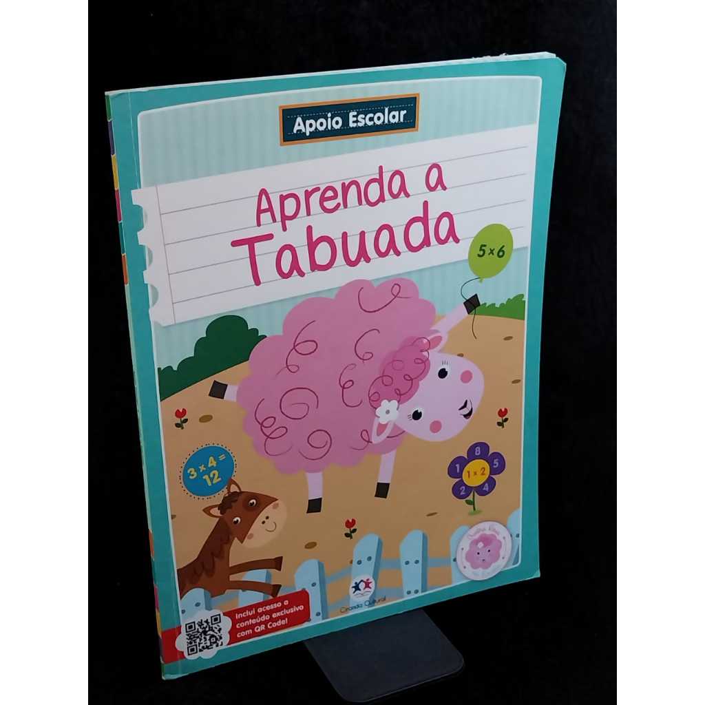 Livro Aprenda a Tabuada - Livros de Educação Sebo de Livros usados desapego de livros usados