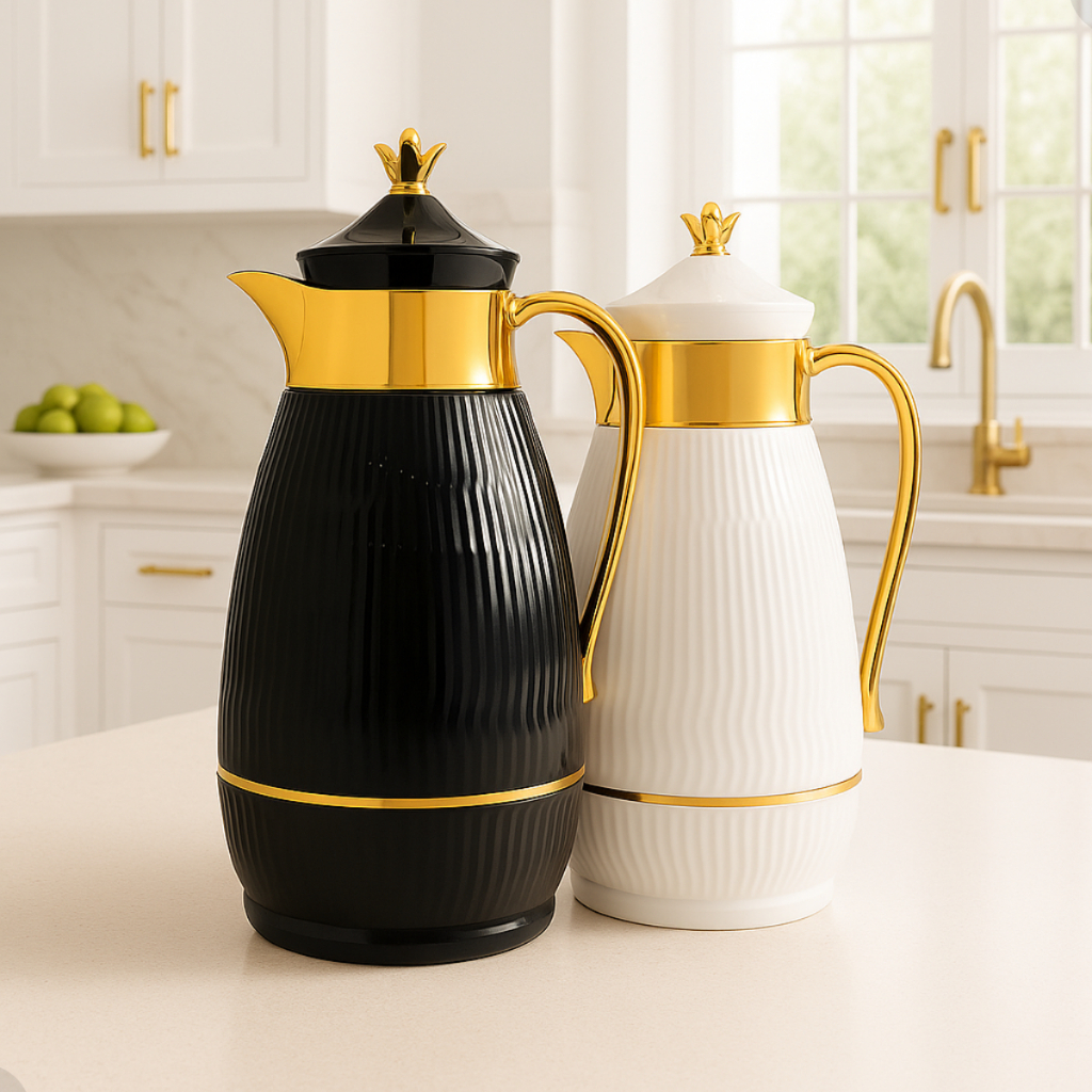 garrafa térmica café chá 1l pequena grande elegante sofisticada moderna charmosa luxo