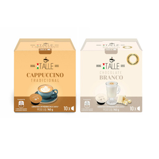 Cápsula Dolce Gusto Cappuccino e Chocolate Branco Café Italle 20 Und em Oferta na Shopee