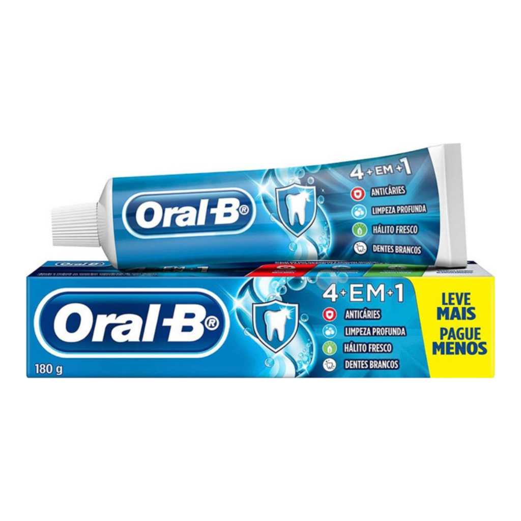 Creme Dental Oral-B 4 Em 1 180g