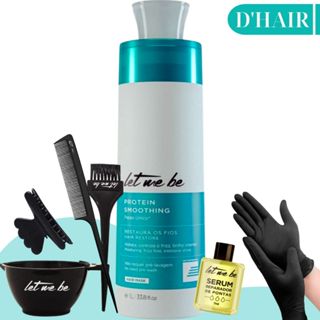 Let Me Be Sem Formol Passo Único 1 Litro em Oferta na Shopee