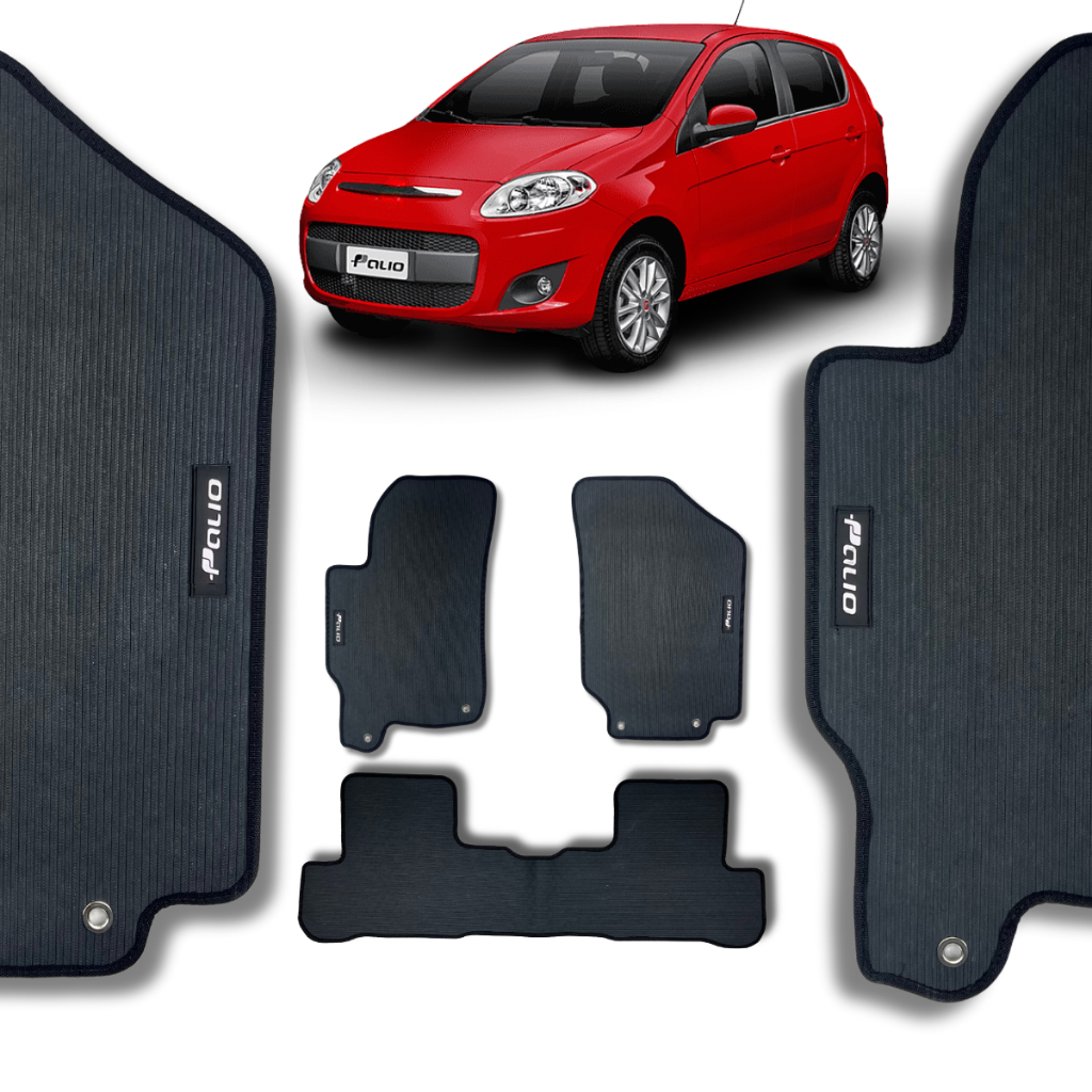 Tapete Automotivo Emborrachado Carro Palio Traseiro Inteiriço 2012 a 2018 em Oferta na Shopee