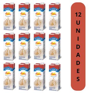 Bebida Láctea Aveia Lider 1L - 12 Unidades em Oferta na Shopee