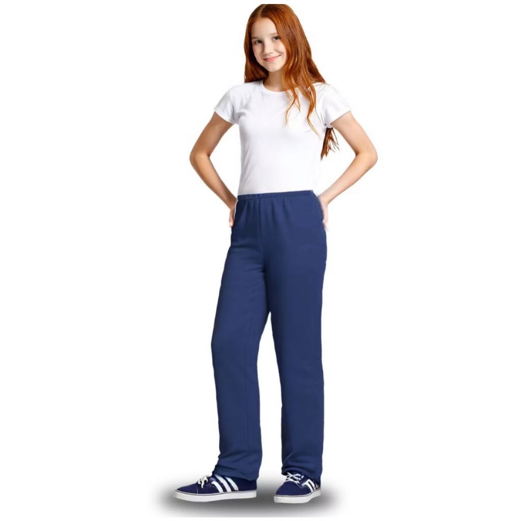 calça uniforme escolar infantil helanca unissex