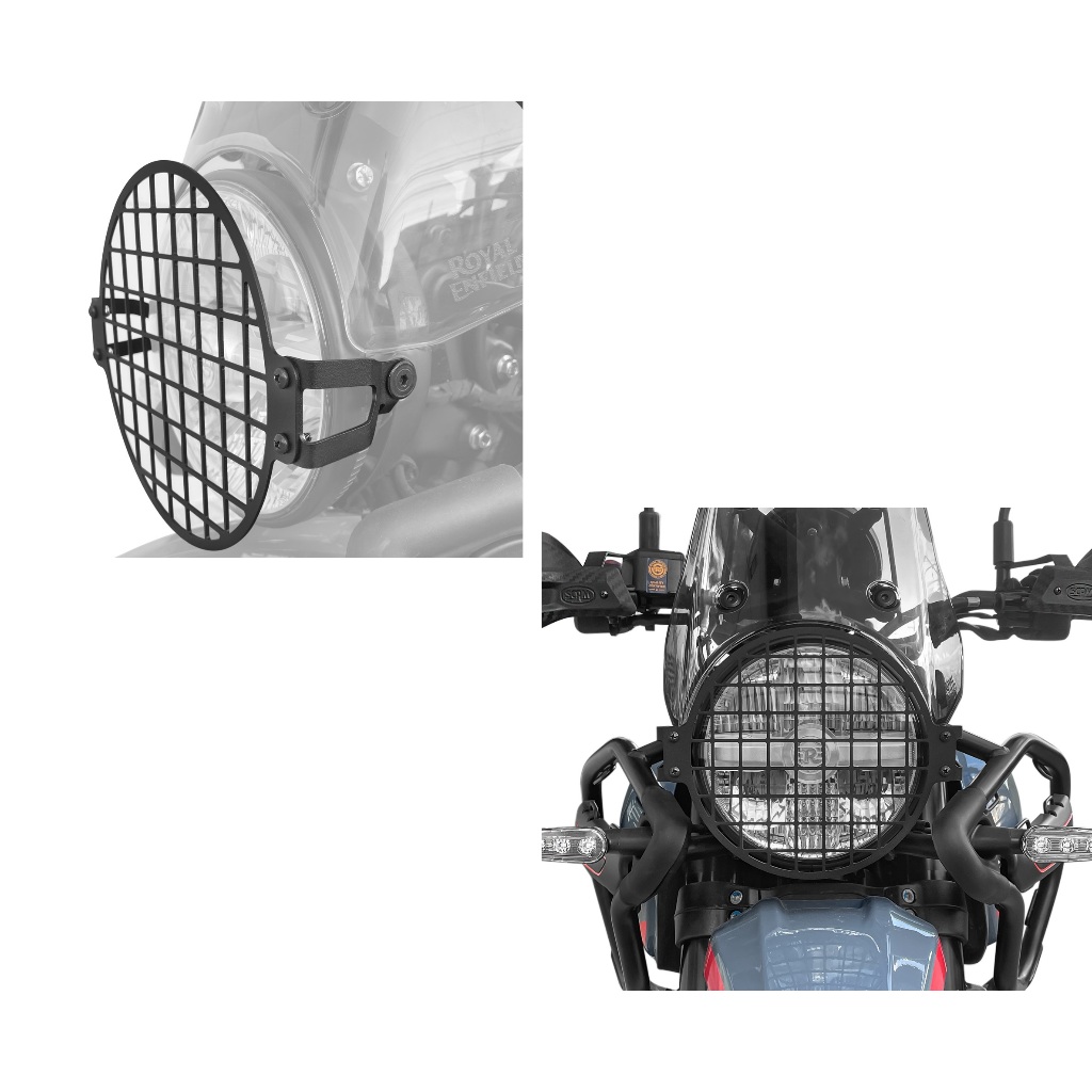 Protetor de Farol Em Aço Scam - Royal Enfield Himalayan 450 2025 2026