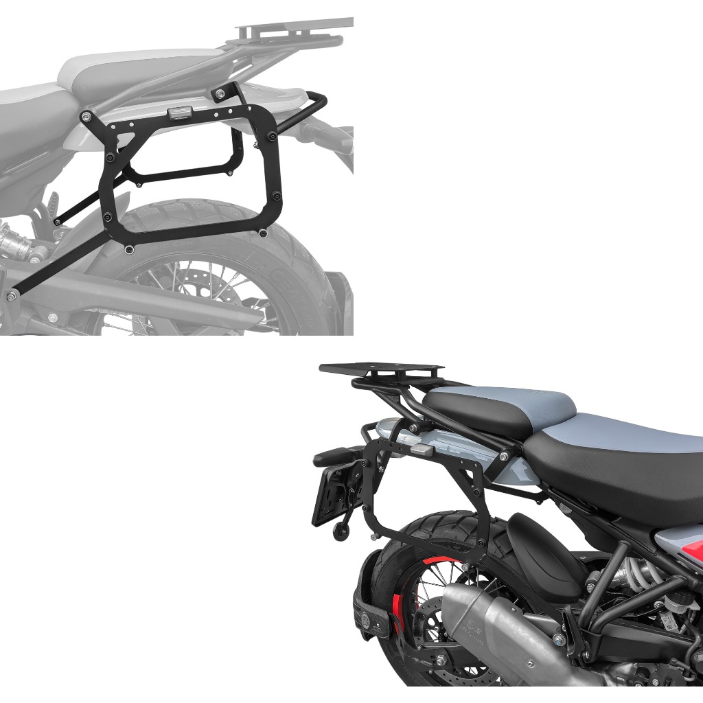 Suporte para Bau Lateral Monokey Scam - Royal Enfield Himalayan 450 2025 2026