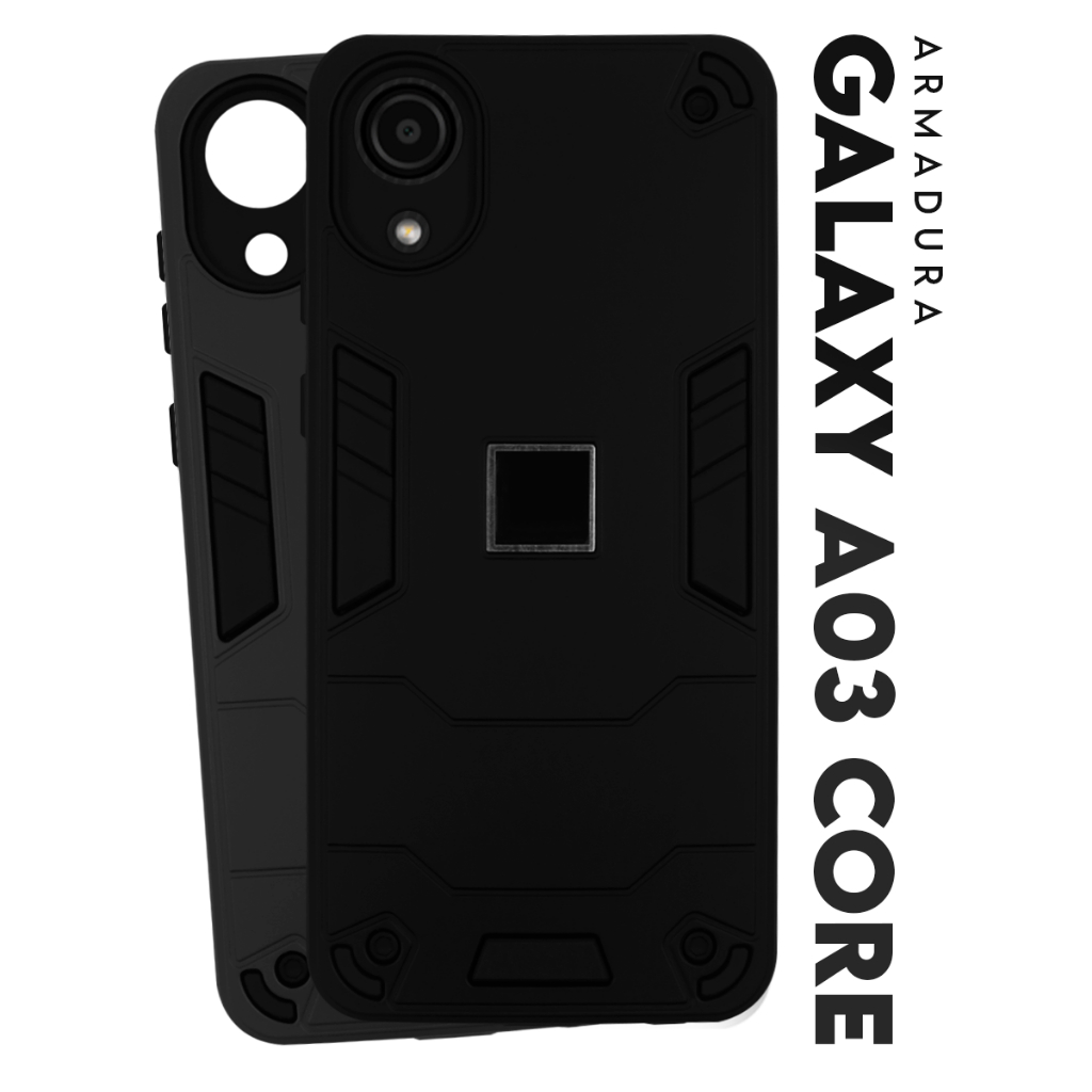 Capa Capinha Case Armadura Militar Samsung Galaxy A03 Core A032 6.5 Premium Protetora Resistente Anti-Impacto Anti-Shock