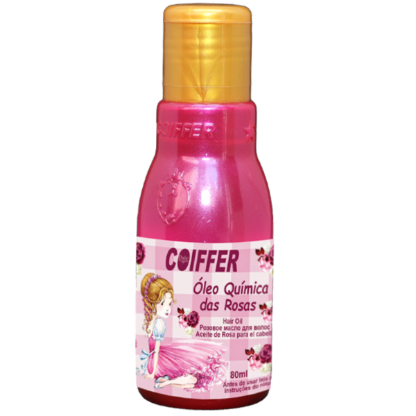 Óleo Finalizador Química das Rosas Coiffer 80ml Brilho e Antifrizz