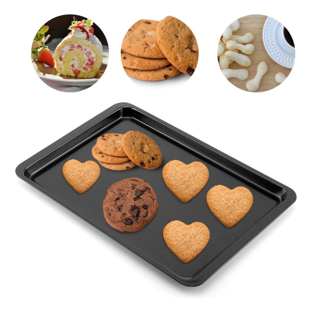 Assadeira Para Biscoito Rocambole Rasa Pequena Teflon 23x33 em Oferta na Shopee