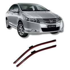 Par Limpador Palheta Parabrisa Honda City Rodo 2009 A 2014