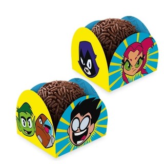 Porta Forminhas Teen Titans Go – Tema Jovens Titãs | Festa Infantil Divertida