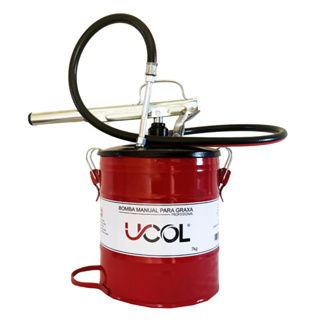 Engraxadeira / Bomba de Graxa 7KG UCOL P/ Equip. Agrícola, Rodoviários e Maquinas. em Oferta na Shopee