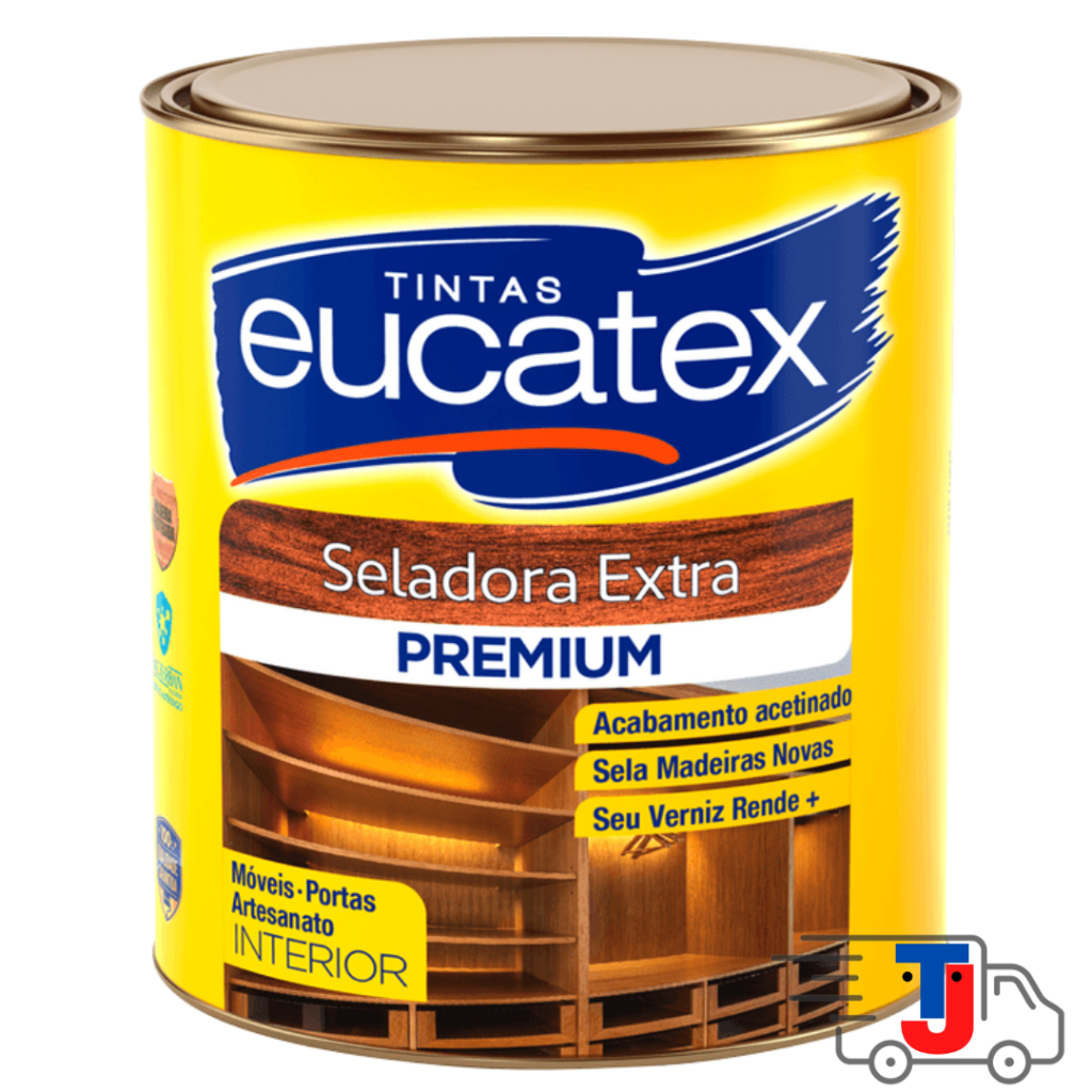 Seladora Extra Concentrada Para Madeira Incolor 900ml Eucatex