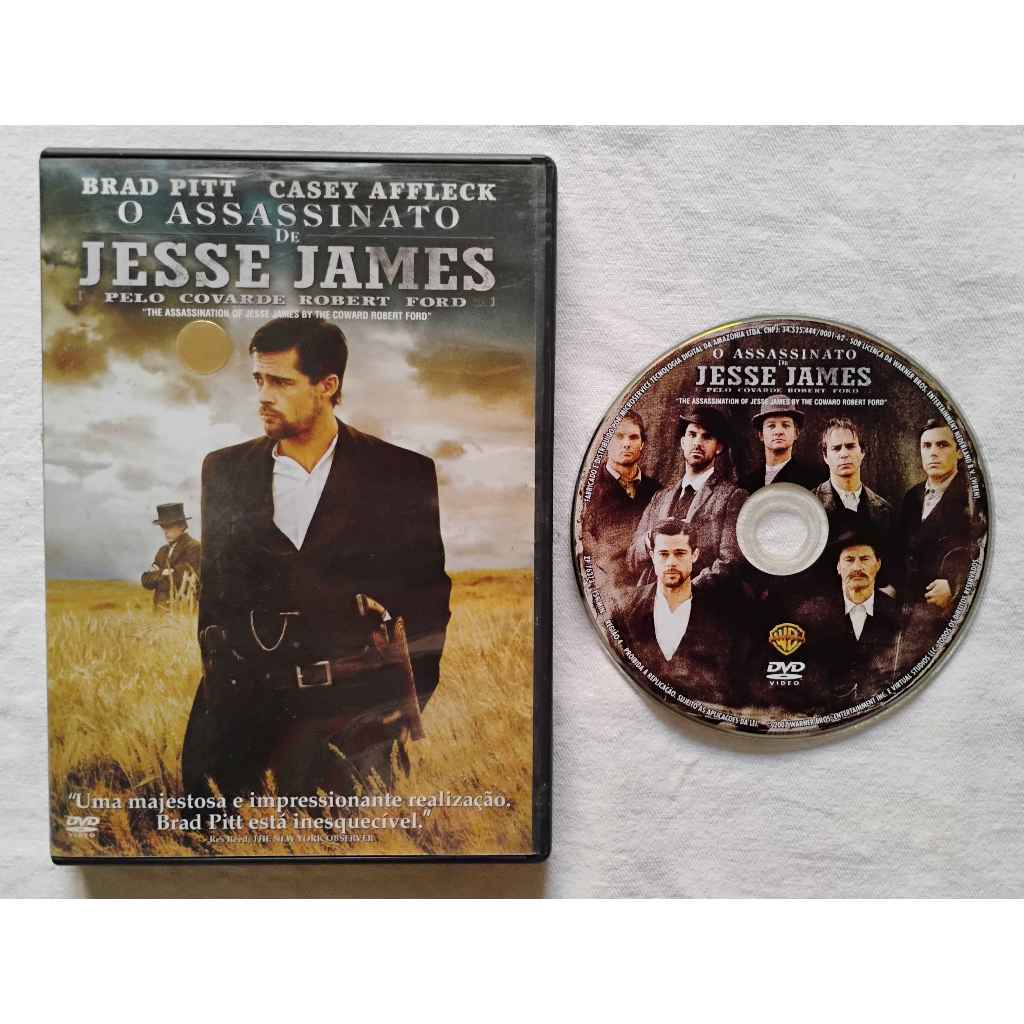 DVD Faroeste - O Assassinato de Jesse James - Original
