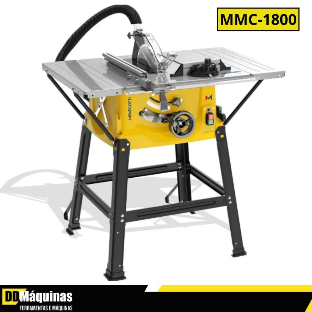 Serra Circular De Bancada 1800W Monofásica 220V - Menegotti em Oferta na Shopee