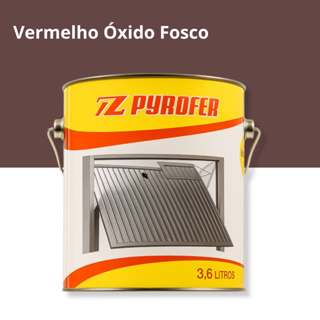 Tinta Zarcão Fundo Anti Ferrugem - Vermelho Óxido em Oferta na Shopee