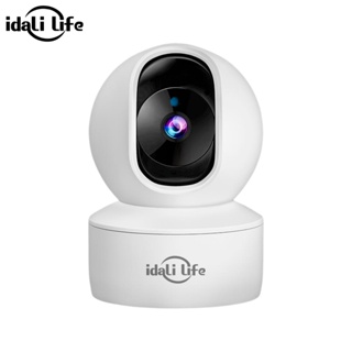 Câmera de Segurança Wi-Fi 360° Full HD Sensor Movimento e Visão Noturna idali life em Oferta na Shopee