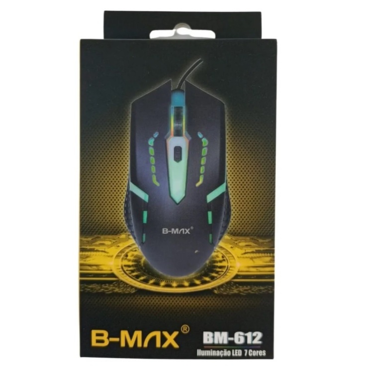 Mouse Gamer Com Led Color Óptico 3600dpi Usb