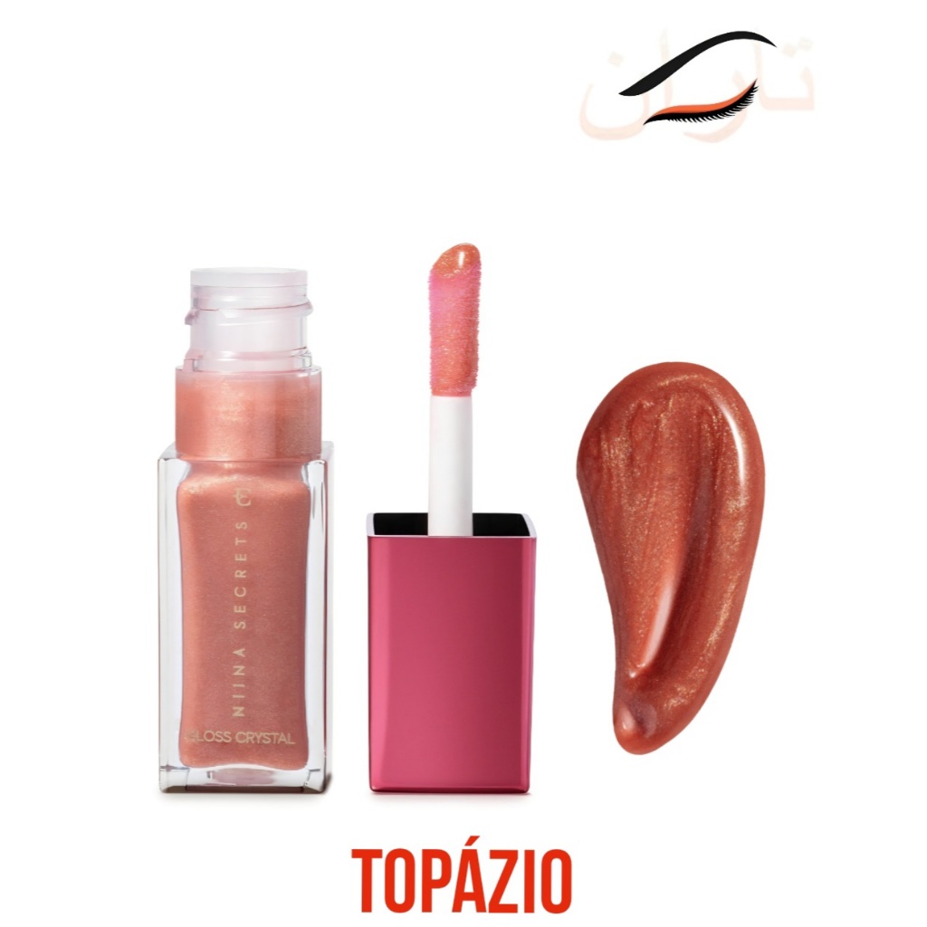 Batom Gloss Crystal Eudora Niina Secrets 7ml - Topázio