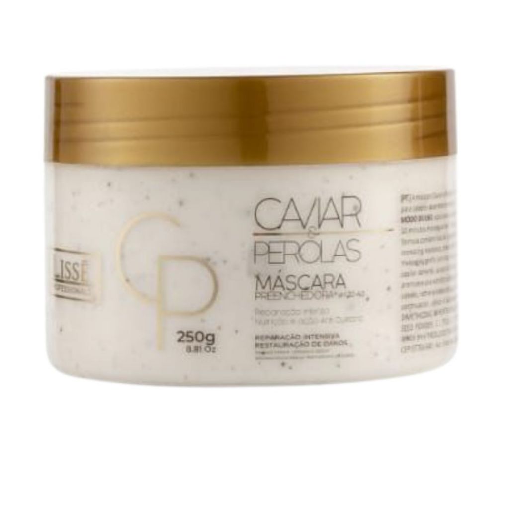 Máscara Capilar Lisse Caviar e Pérolas Nutrição Intensa 250g em Oferta na Shopee