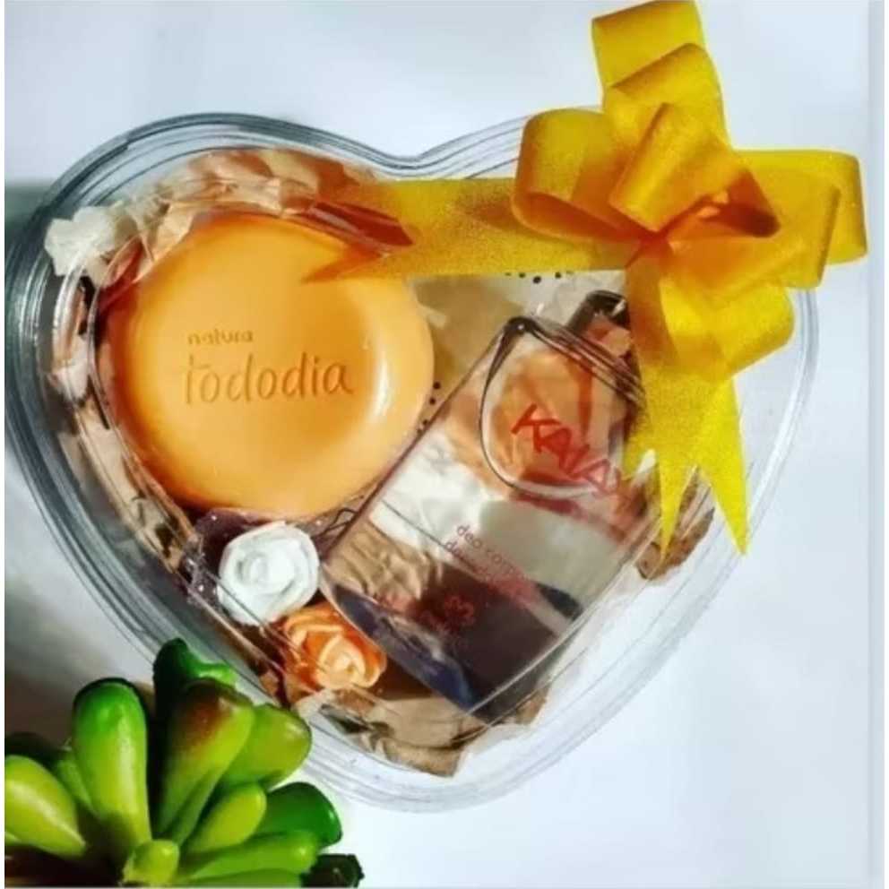 Embalagem G620 260ml Formato de Coração Acetato Galvanotek Premium em Oferta na Shopee