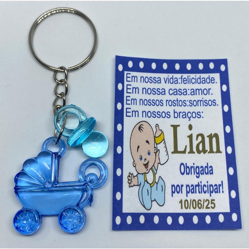 70 Lembrancinha aniversário/chá de bebê/maternidade/com tag personalizado e saquinho/revelação etc