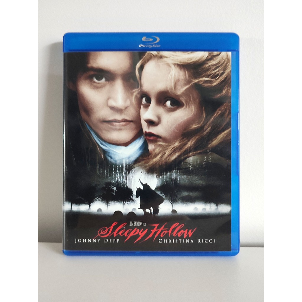 Blu-ray A lenda do cavaleiro sem cabeça - Sleepy Hollow - Tim Burton - Johnny Depp - Christina Ricci