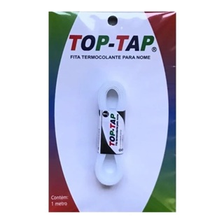Fita termocolante top tap  para identificar uniforme escolar contem 1M X 1CM em Oferta na Shopee