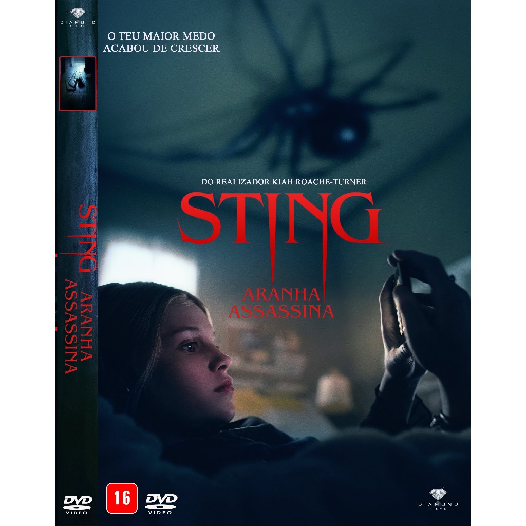 Dvd Filme: Sting - Aranha Assassina (2024) Dublado E Leg