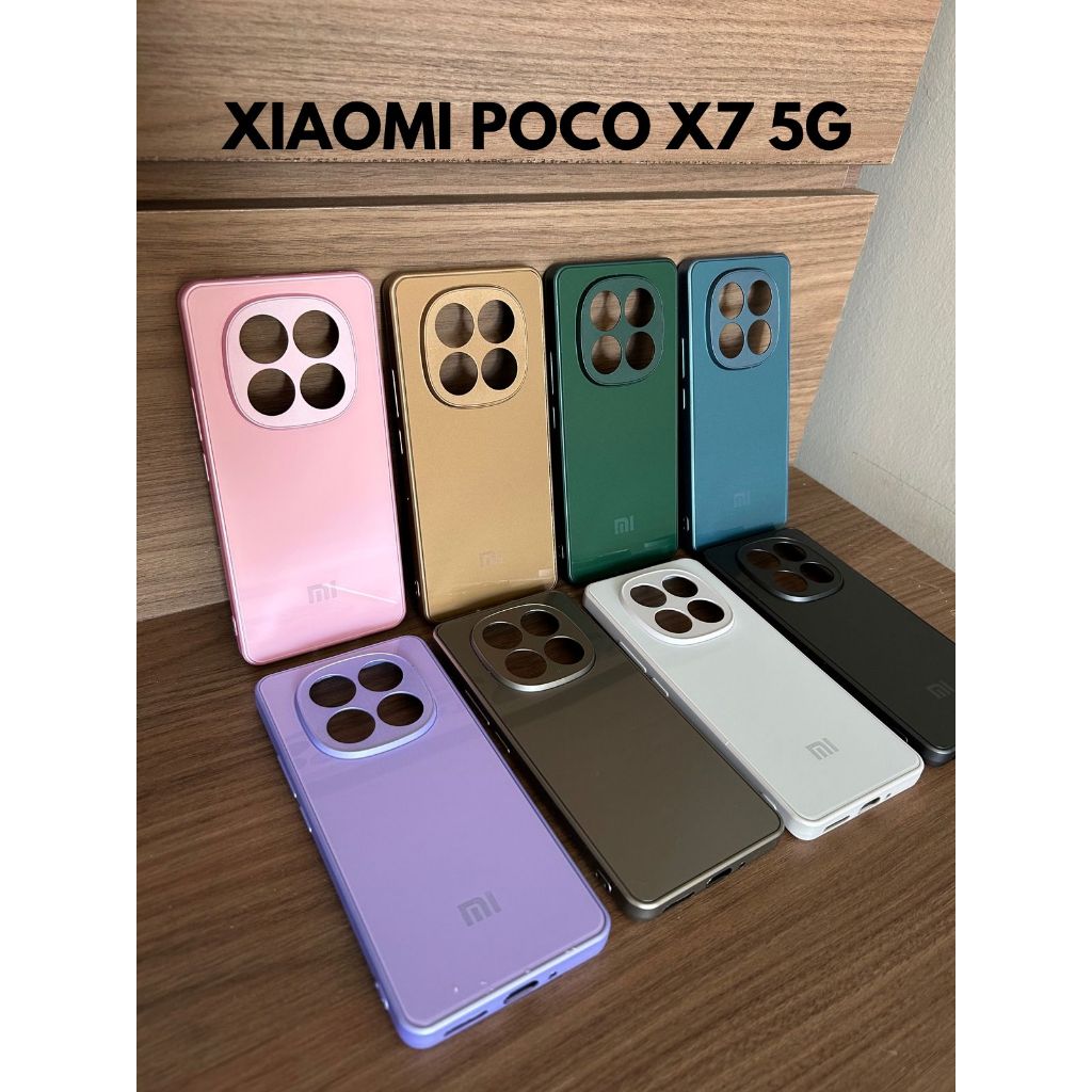 Capa Capinha Aveludada Poco X7 Xiaomi, Proteção de Câmera e Estilo Premium! em Oferta na Shopee