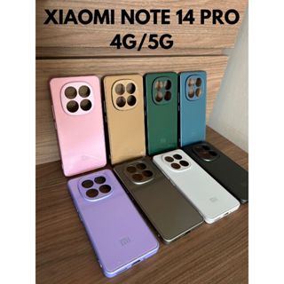 Capa Capinha Case Aveludada Xiaomi Note 14 Pro 4G/5G, Proteção de Câmera e Estilo Premium! em Oferta na Shopee