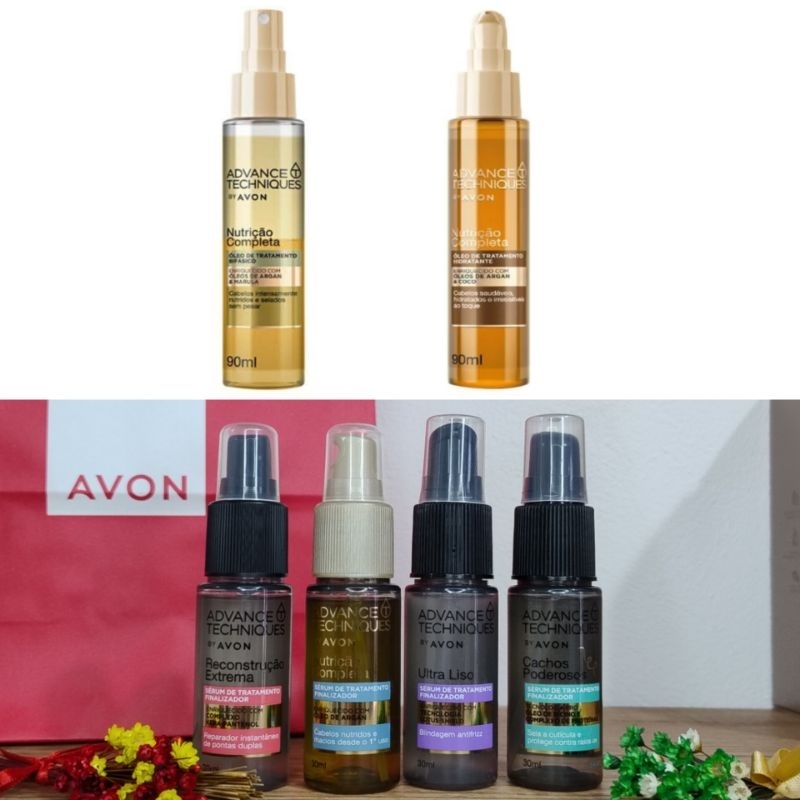 Óleo Reparador de Pontas Duplas Avon Advance Techniques