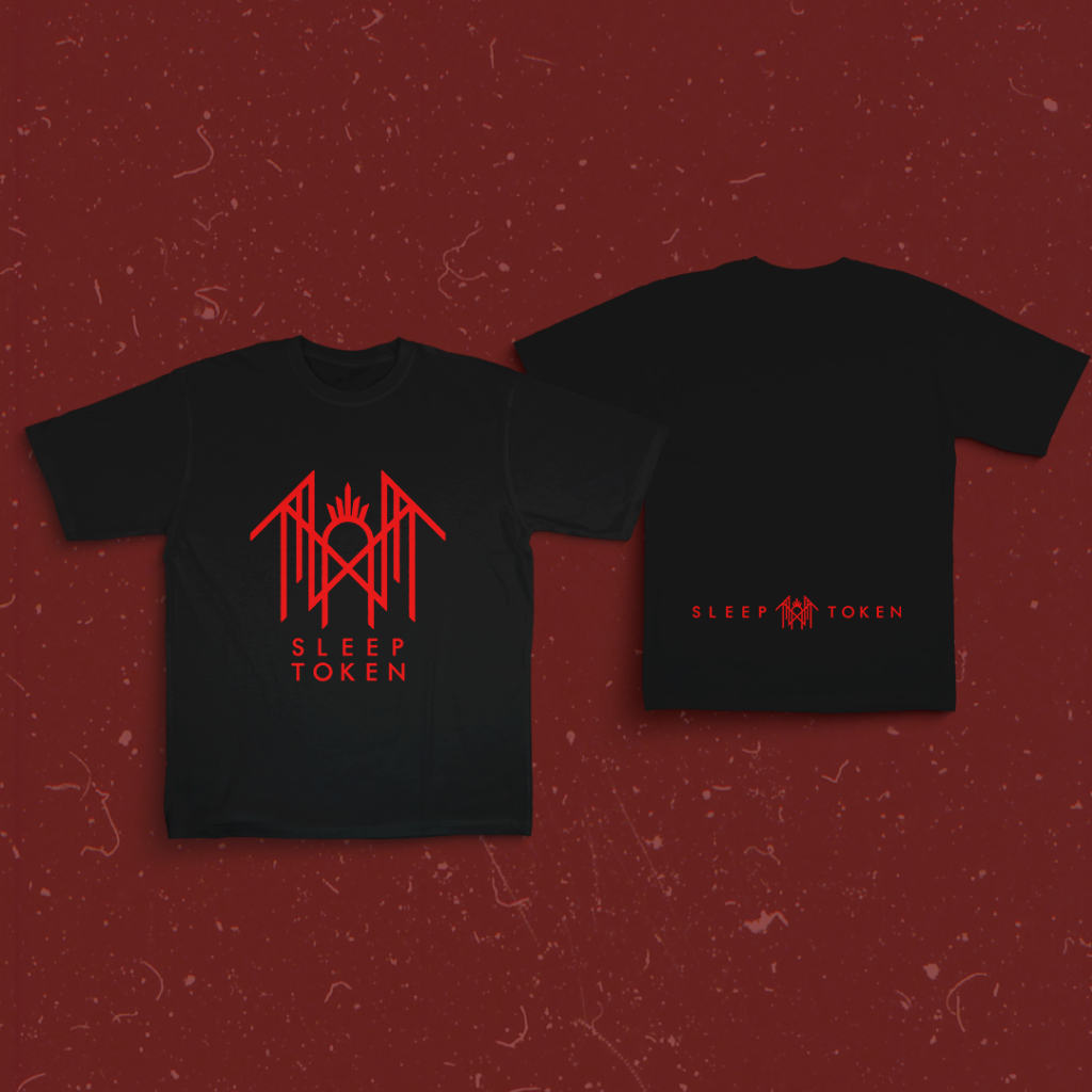 Camiseta Sleep Token Logo de Algodão Unissex