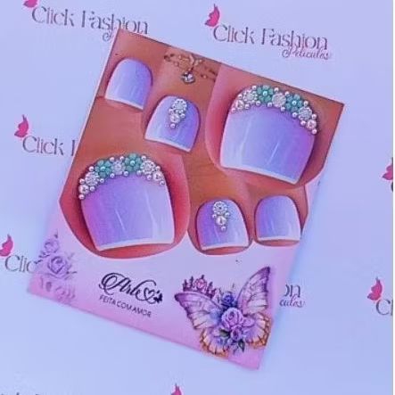 Kit 20 Joias de Unhas - Cantinho com Brilho | Desconto Especial