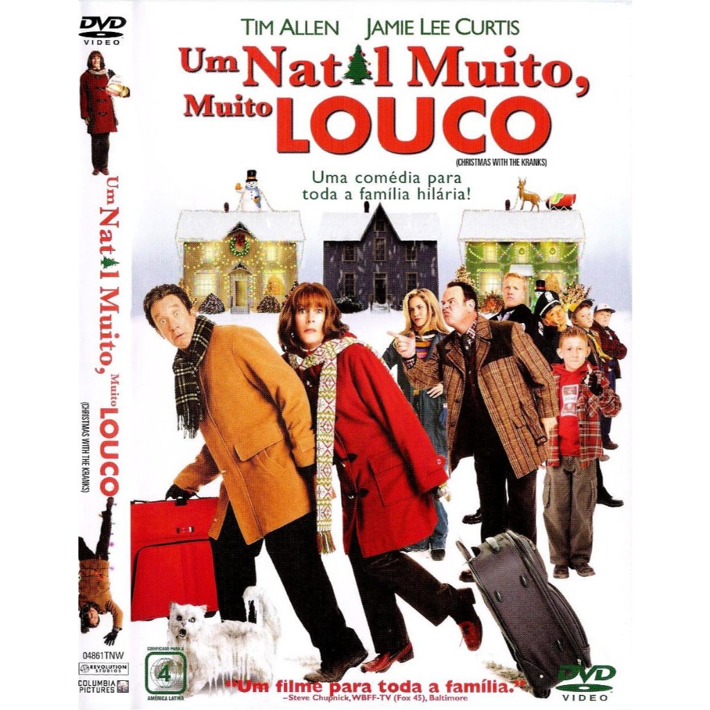 Dvd Filme: Um Natal Muito, Muito Louco (2004) Dublado E Leg
