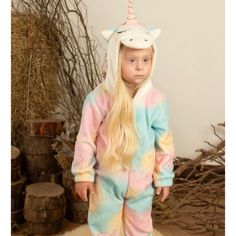 Macacão pijama menino e Menina bebê Temático Unicórnio ,Dinossauro e coelho – Super Quentinho e Confortável!