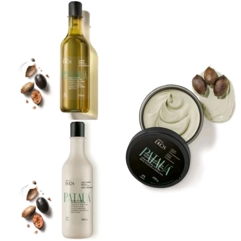 Kit Ekos Patauá – Tratamento Capilar Completo | Natura Original (3 itens)