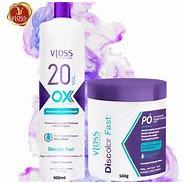 Vloss Pó Descolorante Discolor FaVolst Azul + Ox 20