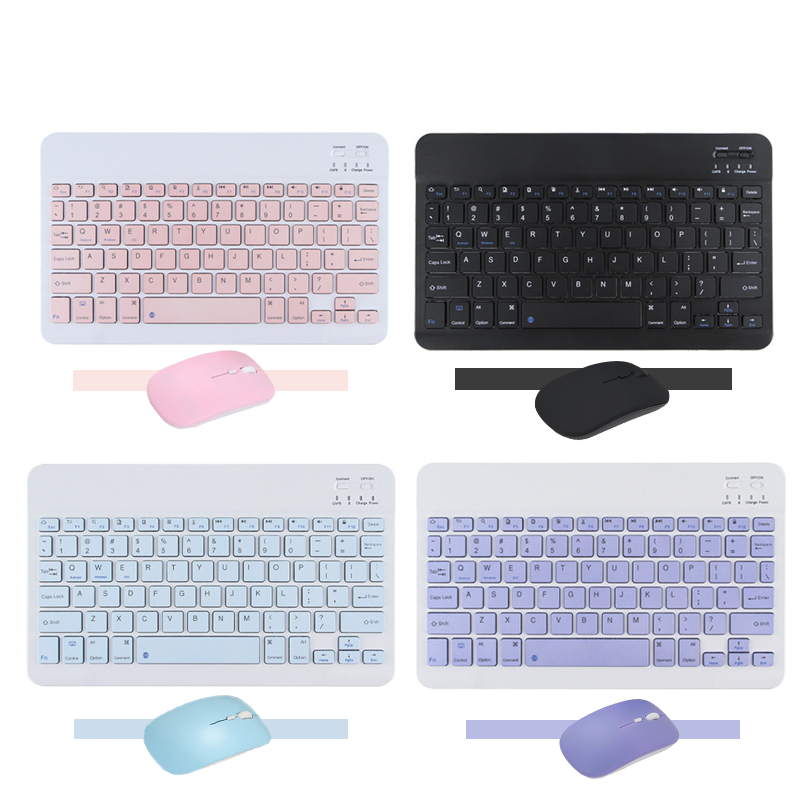 Teclado Bluetooth removível ABNT2 e mouse Bluetooth sem fio para tablet Samsung Tab S6 Lite/A9 plus/Redmi SE 11