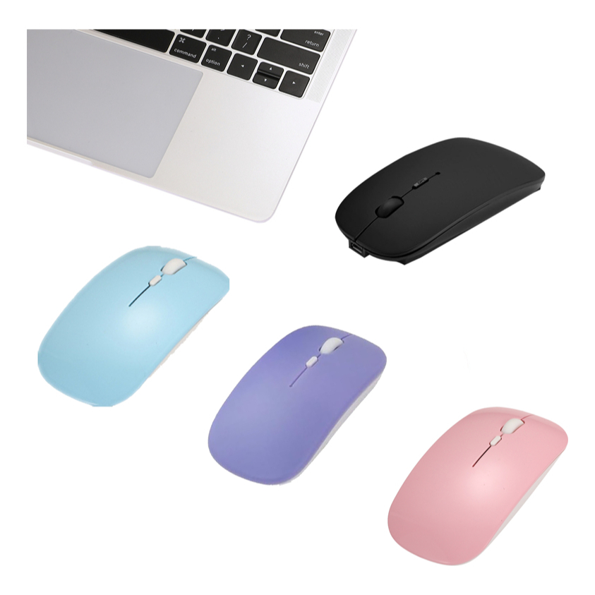 YESNOW-Mouse sem fio silencioso de modo duplo com Bluetooth e USB para Windows,Android,iOS e Mac, disponível em 5 cores