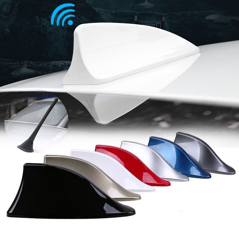 MODIVA Antena Automotiva Shark Fin | Upgrade Estético & Sinal Mais Forte