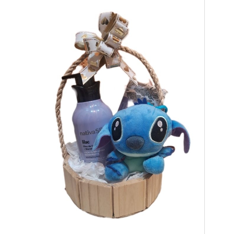Kit Presente Nativa SPA Lilac O Boticário Exclusivo Com Stitch