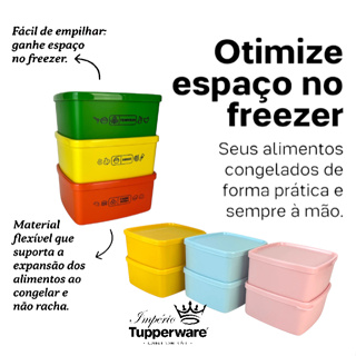 Jeitosinho 400ml TUPPERWARE® Linha Freezer Valor Individual em Oferta na Shopee