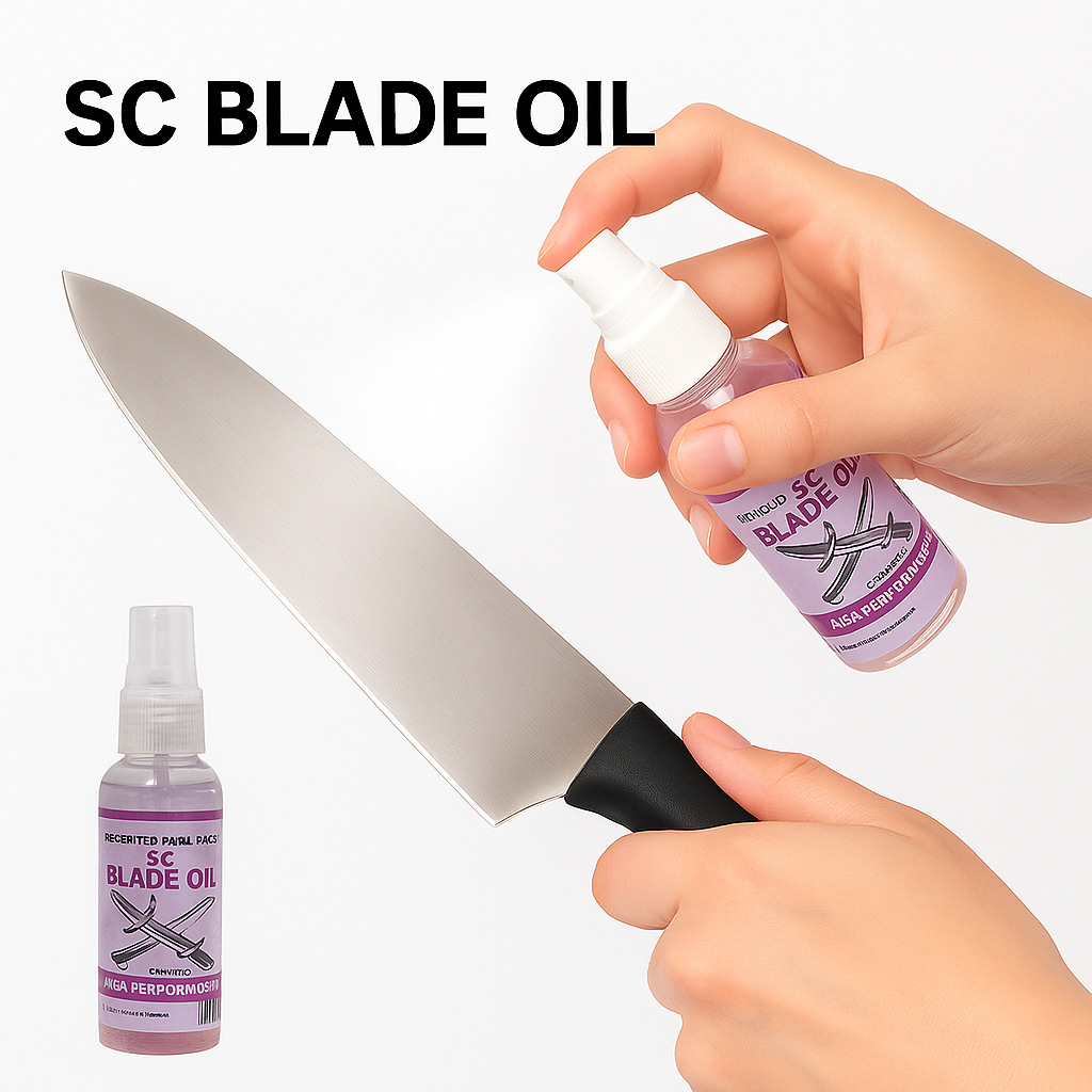 Sc Blade Oil Protetivo Ou Protetor De Facas Cutelaria 60ml