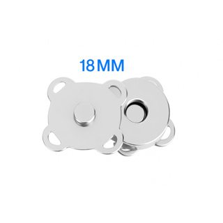 Botão Imantado Para Fecho de Bolsa Artesanato Crochê Magnético Imã 18mm Kit com 10  e 30 Unidades em Oferta na Shopee