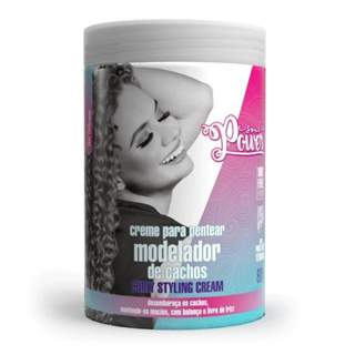 Creme Para Pentear Curly Styling 800gr Modelador De Cachos Cream Soul Power em Oferta na Shopee