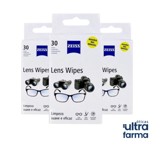 Zeiss Lens Wipes com 30 unidades - Lenços umedecidos - Limpador de Óculos em Oferta na Shopee