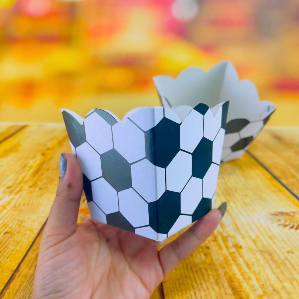 10~60 KIT CACHEPÔ DECORAÇÃO FESTAS TEMA FUTEBOL em Oferta na Shopee